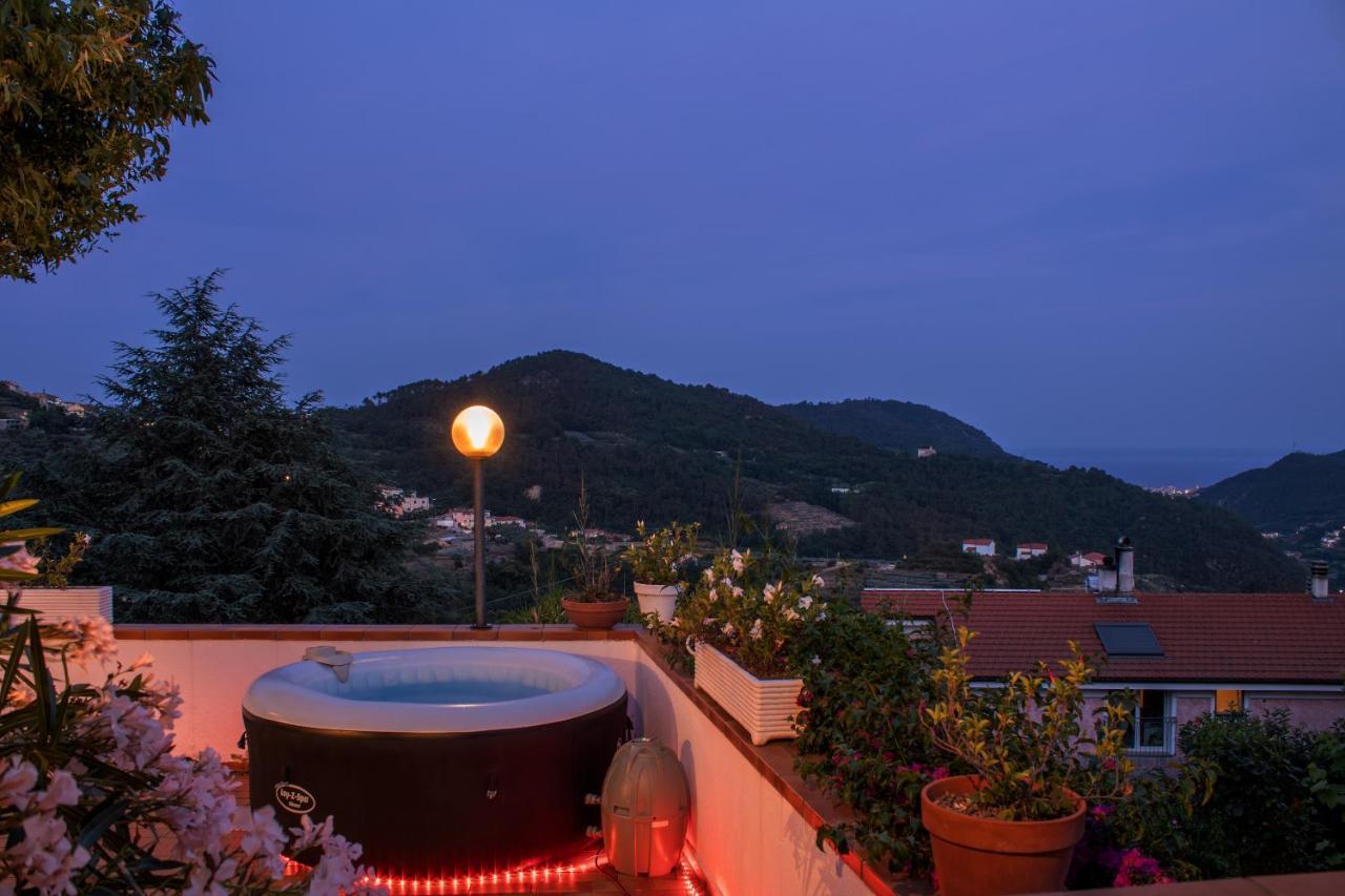 Ampi Terrazzi E Parcheggio - Relax In Villa Bardino Nuovo Экстерьер фото