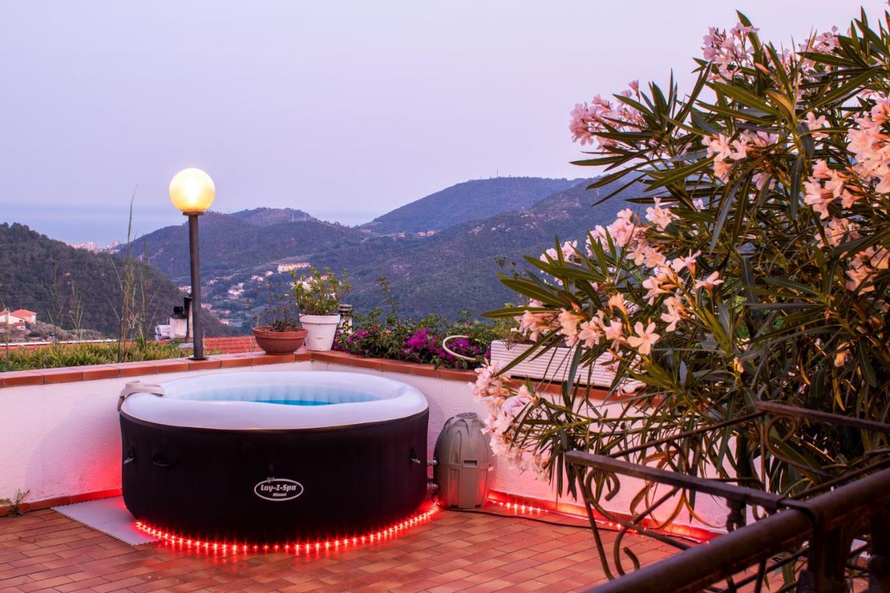 Ampi Terrazzi E Parcheggio - Relax In Villa Bardino Nuovo Экстерьер фото